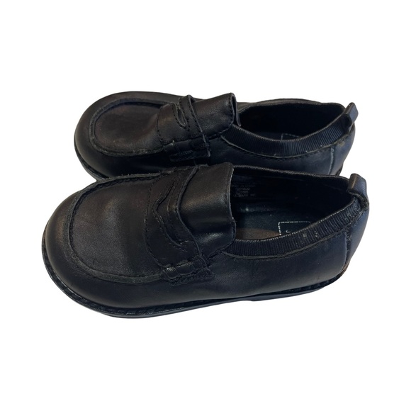 Janie and Jack Tailored Luxury Penny Loafers 7 - Picture 4 of 4